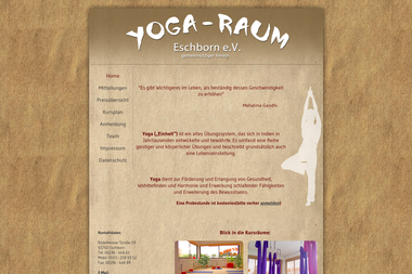 yogaschule-eschborn.de - Yoga Studio Eschborn