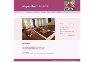 yogaschule-hannover-bothfeld.de - Yoga Studio Hannover