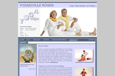 yogaschule-ruegen.de/HOME - Personal Trainer Bergen Auf Rügen