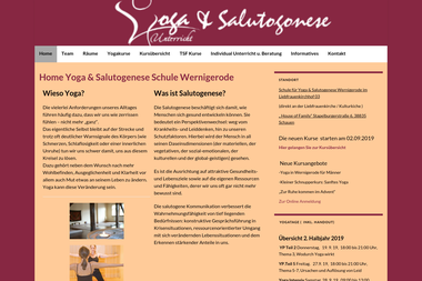 yogaschule-wernigerode.de - Yoga Studio Wernigerode