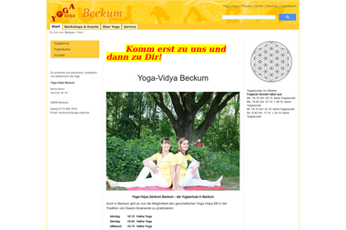 yoga-vidya.de/center/beckum/start.html - Yoga Studio Beckum