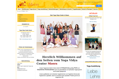 yoga-vidya.de/center/rheinberg/start.html - Yoga Studio Rheinberg