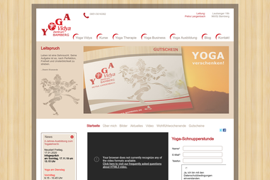 yoga-vidya-bamberg.de - Yoga Studio Bamberg