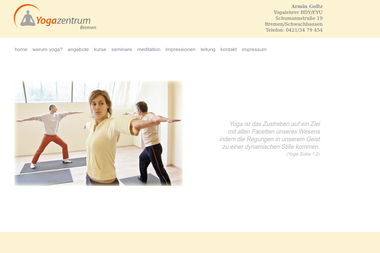 yoga-zentrum-bremen.de - Yoga Studio Bremen
