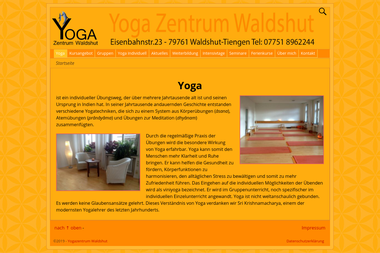 yoga-zentrum-waldshut.de - Yoga Studio Waldshut-Tiengen