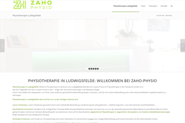 zaho-physio.de - Heilpraktiker Ludwigsfelde