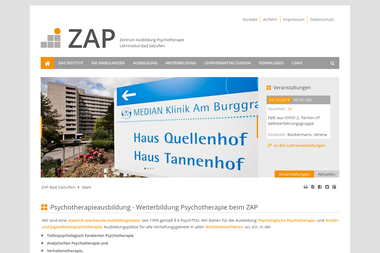 zap-lehrinstitut.de - Psychotherapeut Bad Salzuflen