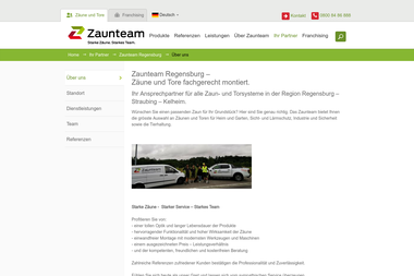 zaunteam.de/regensburg - Zaunhersteller Regensburg