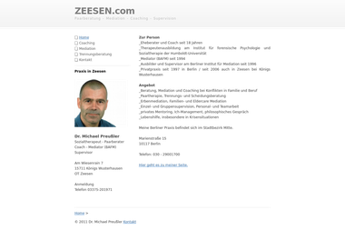 zeesen.com - Psychotherapeut Königs Wusterhausen