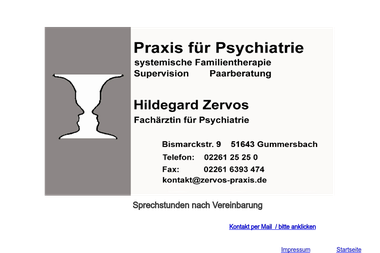zervos-praxis.de - Psychotherapeut Gummersbach