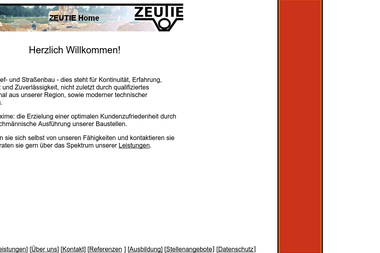 zeutie.de - Straßenbauunternehmen Zeulenroda-Triebes