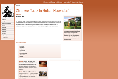 zimmerei-tautz.de/index.html - Zimmerei Hennigsdorf