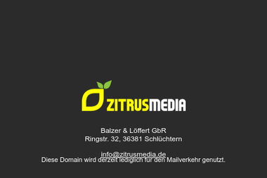 zitrusmedia.de - Grafikdesigner Schlüchtern