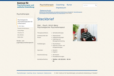 zpse.de/index.php/ulrich-wenz.html - Psychotherapeut Troisdorf