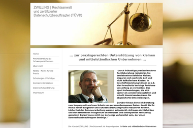 zwilling-rechtsanwalt.de - Online Marketing Manager Sprockhövel