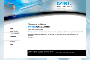 zwingel-metallbau.de - Schlosser Roth