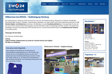 zwo24-textilpflege.de - Chemische Reinigung Hamburg