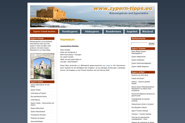 zypern-tipps.eu/impressum - Web Designer Sonneberg