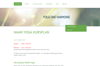 yoga-relax.net - Yoga Studio Bensheim