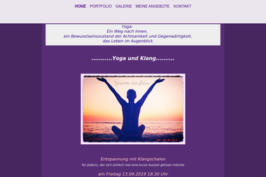 yoga-und-klang-traunstein.de - Yoga Studio Traunstein