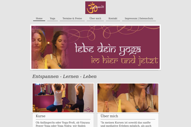 yogazeit.eu - Yoga Studio Enger