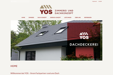 yos-dach.de - Zimmerei Oberhausen