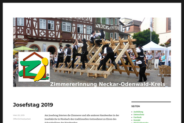 zimmererinnung-nok.de - Zimmerei Mosbach