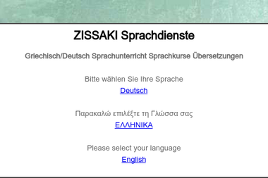 zissaki.de - Sprachenzentrum Wolfratshausen