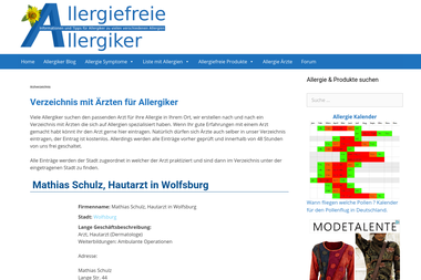 allergiefreie-allergiker.de/branchenverzeichnis/mathias-schulz-hautarzt-in-wolfsburg - Dermatologie Wolfsburg