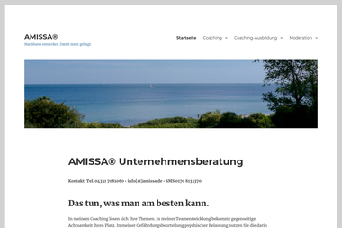 amissa-unternehmensberatung.de - Unternehmensberatung Rendsburg