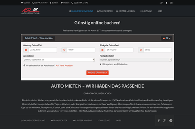 asr-autovermietung.de/carrental.html - Autoverleih Haltern Am See