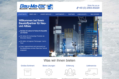 bau-ma-tec.de - Baustoffe Stadtlohn