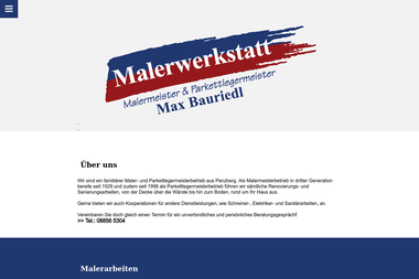 bauriedl.org - Malerbetrieb Penzberg