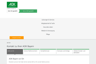 bayern.aok.de/kontakt/aok-vor-ort - Versicherungsmakler Deggendorf