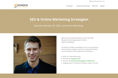danielschoch.com/de - Online Marketing Manager Lörrach