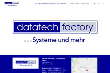 datatechfactory.de - Unternehmensberatung Weil Am Rhein