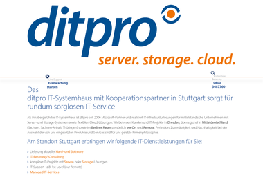 ditpro.de/it-systemhaus-stuttgart - IT-Service Kornwestheim