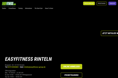 easyfitness.club/studio/rinteln - Personal Trainer Rinteln
