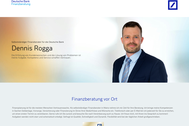 finanzberater.deutsche-bank.de/dennis.rogga.html - Finanzdienstleister Mainz