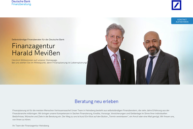 finanzberater.deutsche-bank.de/harald.mevissen.html - Finanzdienstleister Heinsberg