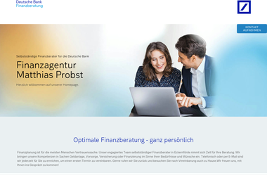 finanzberater.deutsche-bank.de/matthias.probst.html - Finanzdienstleister Eckernförde