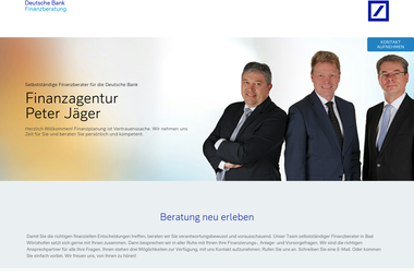 finanzberater.deutsche-bank.de/peter.jaeger.html - Finanzdienstleister Bad Wörishofen