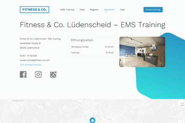 fitness-co.com/ems-studio-luedenscheid - Personal Trainer Lüdenscheid