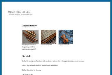 frankereckhardt.wordpress.com - Musikschule Bassum