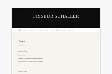 friseurschaller.wordpress.com/team - Friseur Amberg