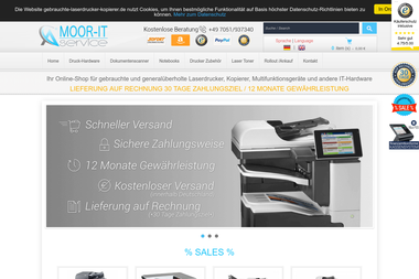 gebrauchte-laserdrucker-kopierer.de - IT-Service Calw