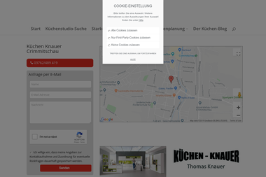 inspiration-kueche.de/kuechenstudios/kuechen-knauer-crimmitschau - Anlage Crimmitschau