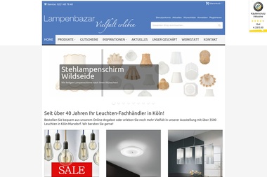 lampenbazar.com - Elektronikgeschäft Köln