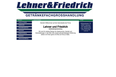 lehner-friedrich.de.tl - Catering Services Schleiden