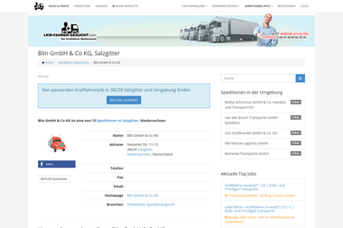 lkw-fahrer-gesucht.com/verzeichnis/blin-gmbh-co-kg.html - Autotransport Salzgitter